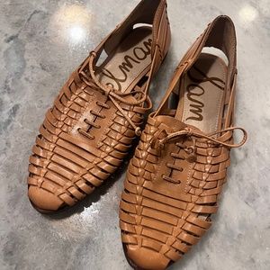 Sam Edelman Avianna Lace-Up Huarache Flats